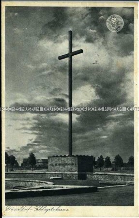Das Schlageterdenkmal in der Golzheimer Heide bei Düsseldorf