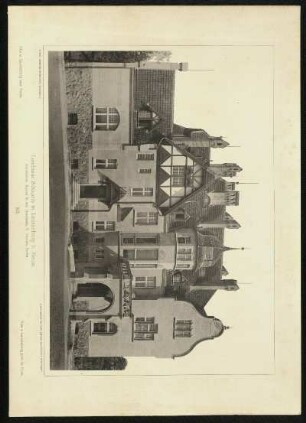 Tafel 83. Landhaus Schaurte in Lauvenburg b. Neuss. Architekt: Kayser & von Groszheim