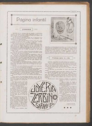 Página infantil