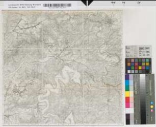 [Topographische Karte 1 : 25.000 (Meßtischblätter): Nördliche Rheinprovinz und südliches Westfalen]. [3093], 5304 Nideggen 50°36'- 6°20'. Preußische Landesaufnahme 1893. Berichtigt: 1938.