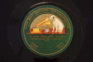Ich grolle nicht : Lied / von Schumann