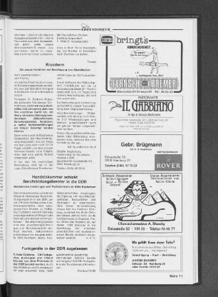 Funkgeräte in der DDR zugelassen