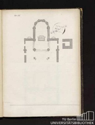 Tav. VI. [Pianta della Basilica.]