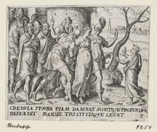 Daniel als Richter, Blatt 4 der Folge "Susanna und die beiden Alten"