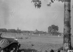 St. George´s College : Blick über den Cricketplatz des St. George´s College
