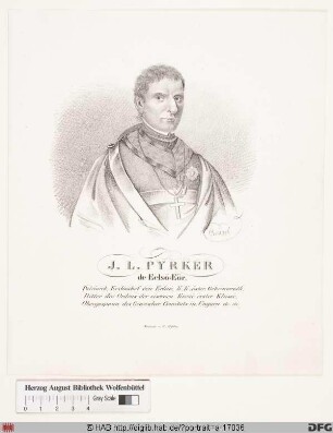 Bildnis Johann Baptist Ladislaus Pyrker von Oberwart, Graf von Felsö-Eör