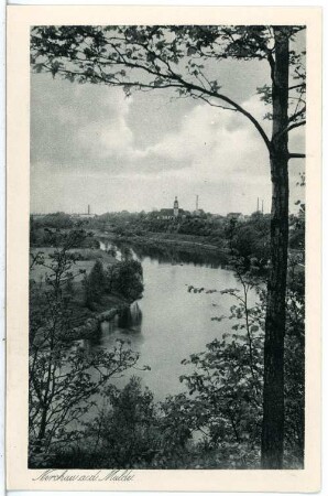 Nerchau. Mulde und Kirche
