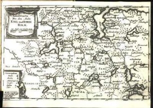 LandtCarte Von dem Ambte Kiel undt Bordsholm.