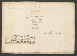 Konzerte; cemb, strings; F-Dur; IesP I 53