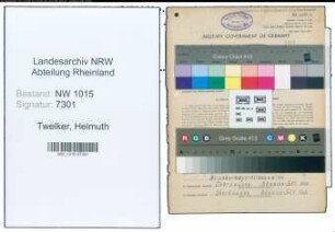 Entnazifizierung Helmuth Twelker , geb. 14.11.1900 (Haendler)