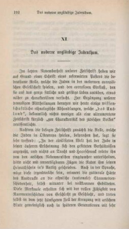 192-200 Das moderne ungläubige Judenthum