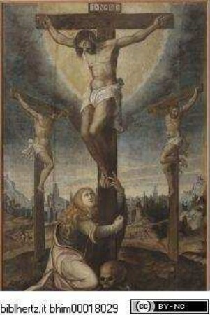 Kreuzigung mit der heiligen Magdalena