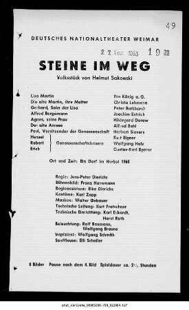 Steine im Weg