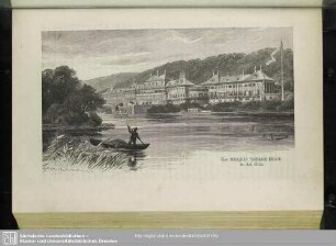 Das königliche Lustschloß Pillnitz an der Elbe