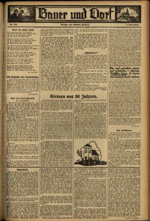 Zweite Ausgabe vom Freitag, den 03. November 1933.