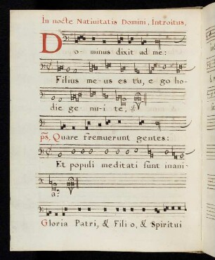 4v - 5r Dominus dixit ad me