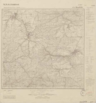 4331 Hasselfelde, Topographische Karte 1:25000 (4cm - Karte)