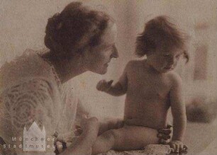 Mutter mit Kleinkind