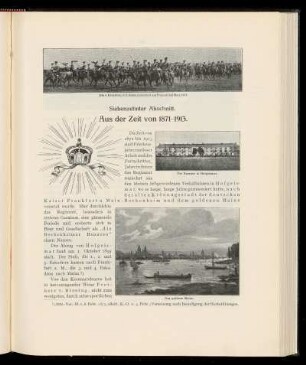 Siebenzehnter Abschnitt. Aus der Zeit von 1871-1913.
