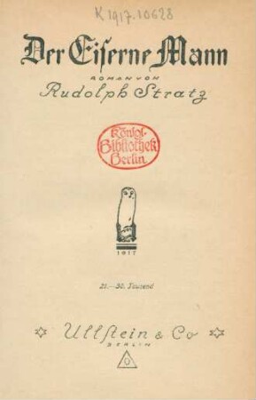 Der Eiserne Mann : Roman