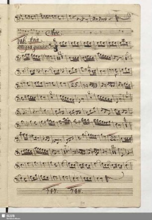 746. Aria: Bella Lenina cara carina / Fischietti, D.