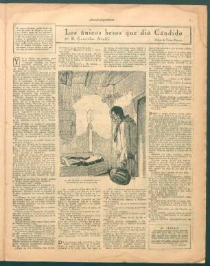 Los únicos besos que dió Cándido