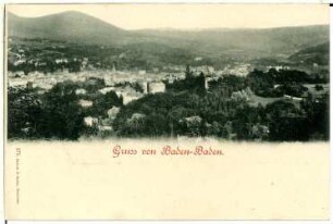 Baden-Baden. Gesamtansicht