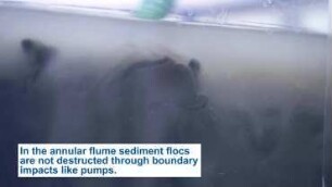 Annular Flume at the hydraulic laboratory of IWW: Used for inverstigations of cohesive sediments