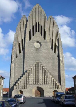 Kopenhagen / Dänemark, Grundtvigskirche, KopenhagenPå Bjerget14BEuropaDänemark, Dänemark / Denmark