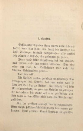 [Hauptteil, 1. - 19. Kapitel]