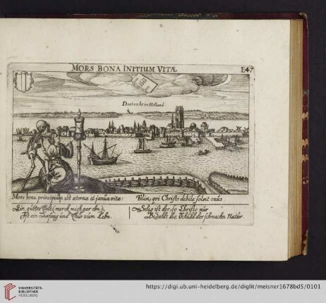 E47. Dortrecht in Holland, "Mors bona initium vitae"