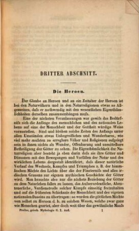 Griechische Mythologie, 2. Die Heroen