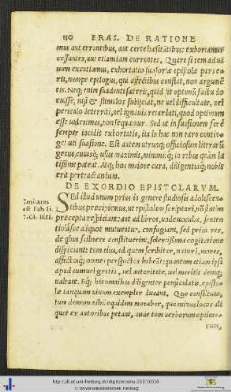 De Exordio Epistolarum
