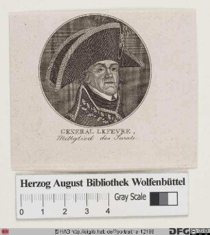 Bildnis François-Joseph Lefebvre, 1807 duc de Dantzig