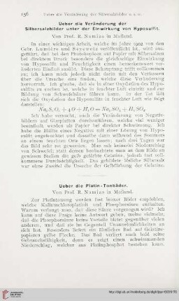 17: Ueber die Veränderung der Silbersalzbilder unter der Einwirkung von Hyposulfit