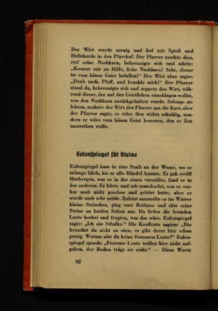 Eulenspiegel sät Steine