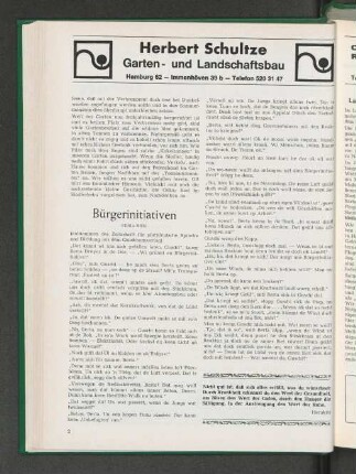 Bürgerinitiativen