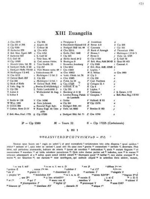 XIII Euangelia