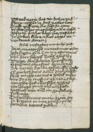 Hymnus 'Veni creator spiritus', dt. Prosaübersetzung