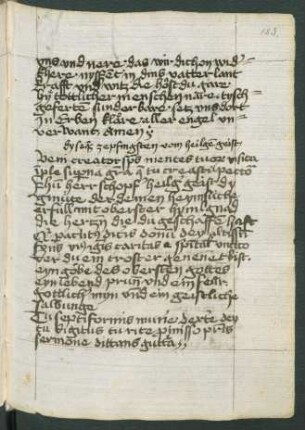 Hymnus 'Veni creator spiritus', dt. Prosaübersetzung
