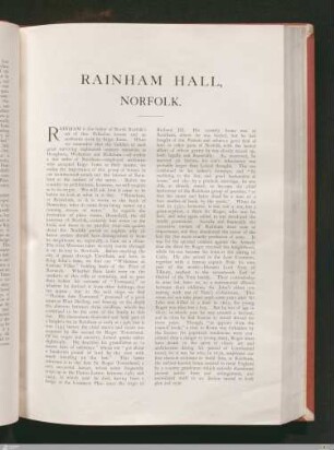 Rainham Hall, Norfolk