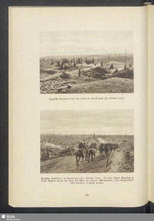 Englische Kavallerie bei Guillemont (12. Oktober 1916)