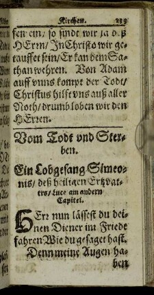 Vom Todt und Sterben.