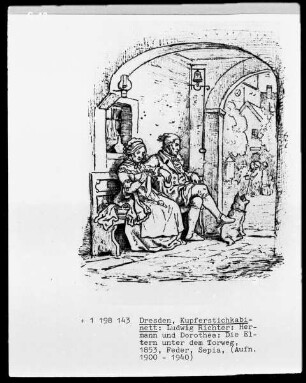 Herrmann und Dorothea (Die Eltern unter dem Torweg)