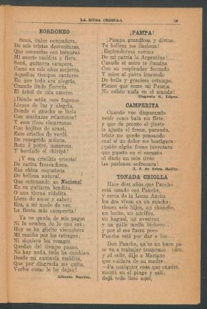 Tonada criolla