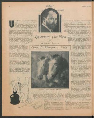 Carlos P. Ripamonte. "Vida" : Los autores y los libros