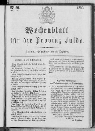 Nr. 50, Ausgabe vom 10. Dezember 1859