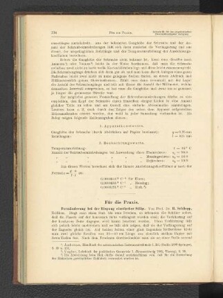 Formänderung bei der Biegung elastischer Stäbe.