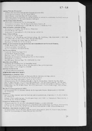 I.8 Fördereinrichtungen