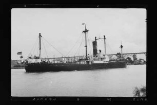 Christiane Schulte ex Stettiner Greif (1938), Frachtschiff, B. Schulte Reederei, Hamburg, Bau-Nr. 806